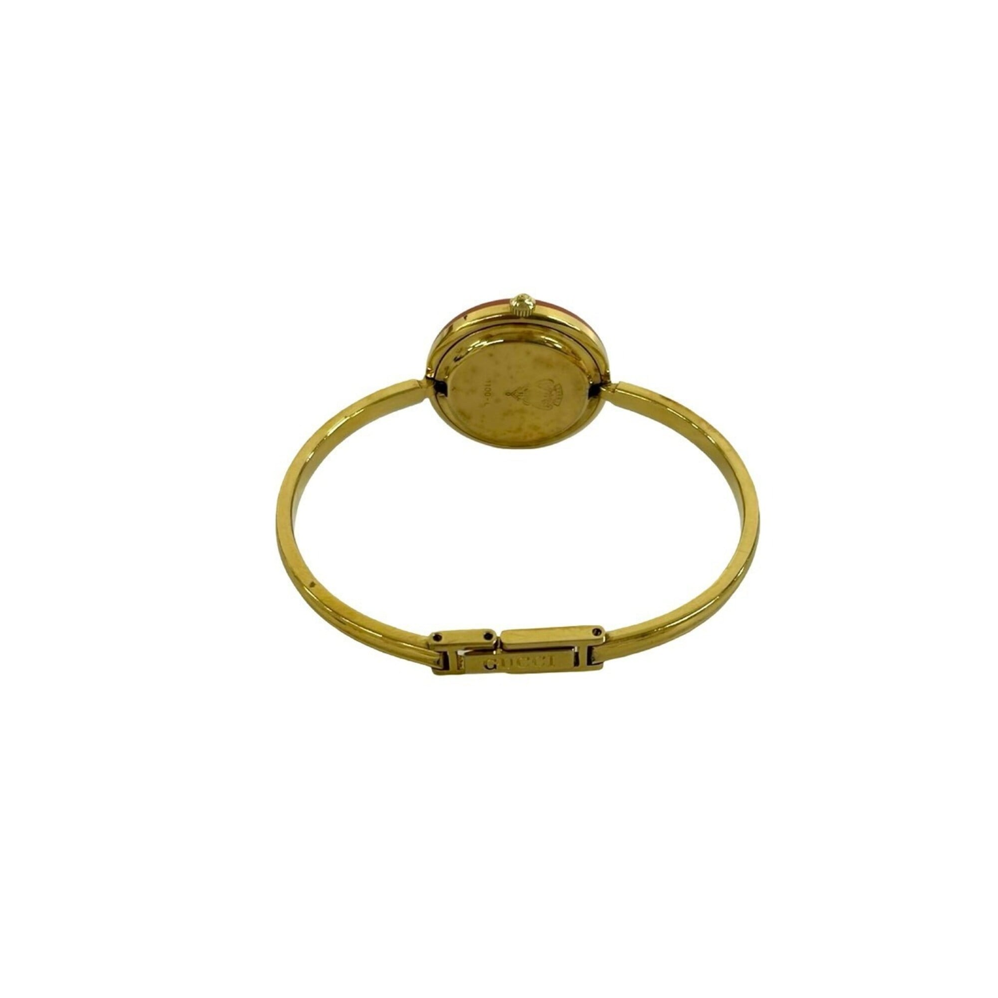 GUCCI Vintage Changeable Bezel Sherry Line GP Watch Wristwatch Gold 30660 — Good