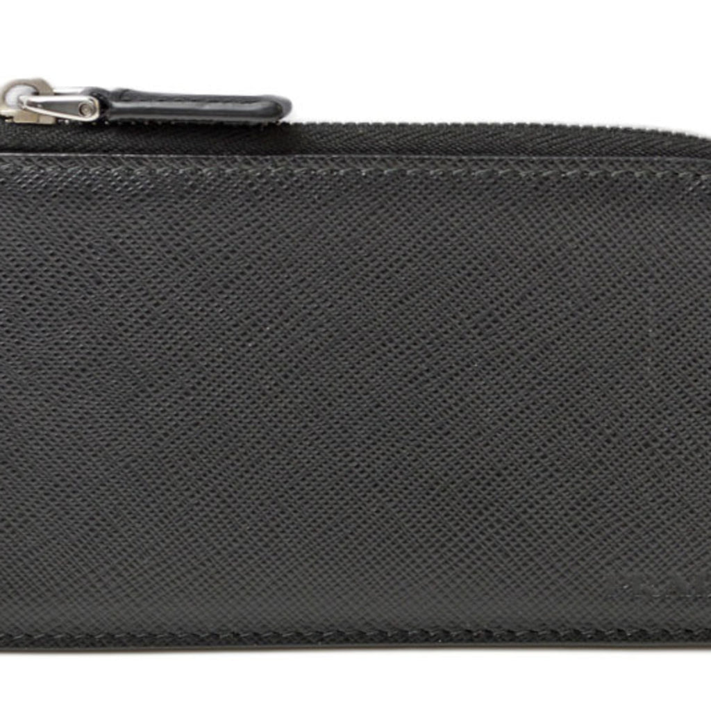 Prada Fragment Case, Card Coin Leather, Nero Black
