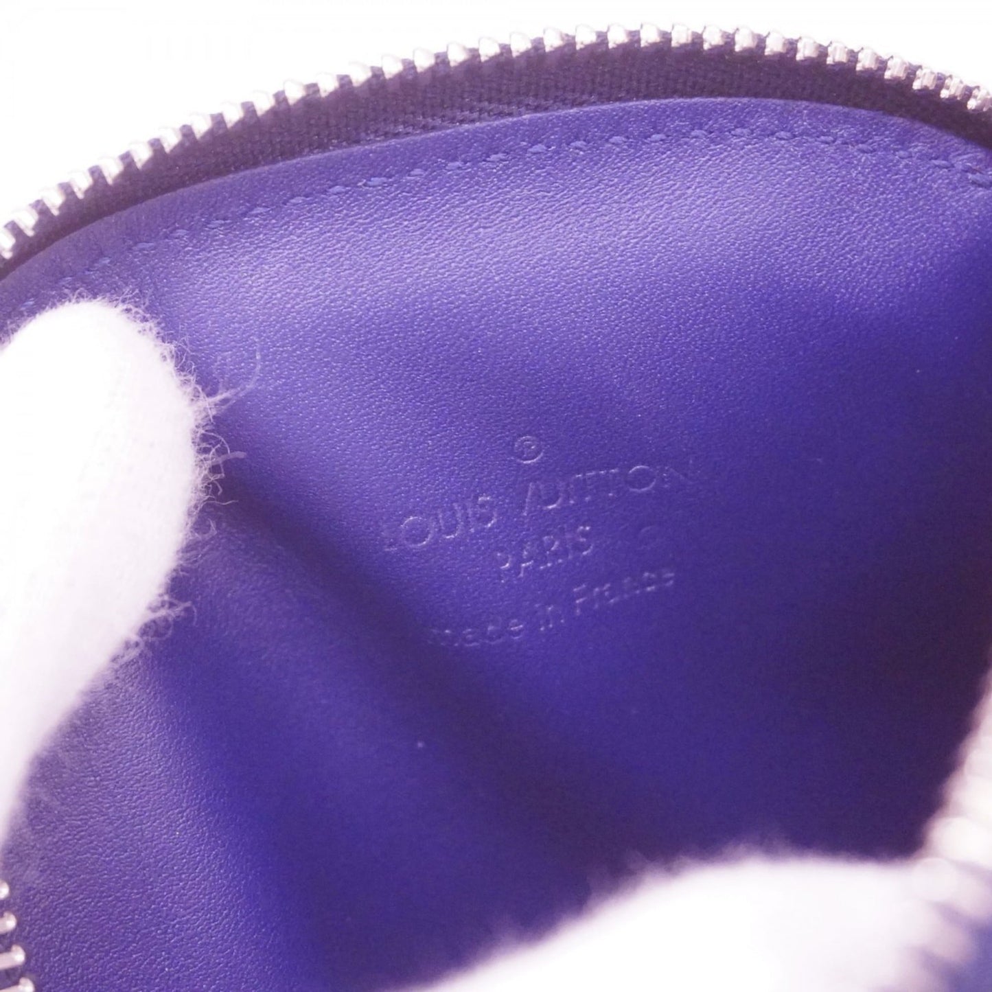 Louis Vuitton Monogram Bandana High 5 Wallet/Coin Case M81410 Blue/White Men's