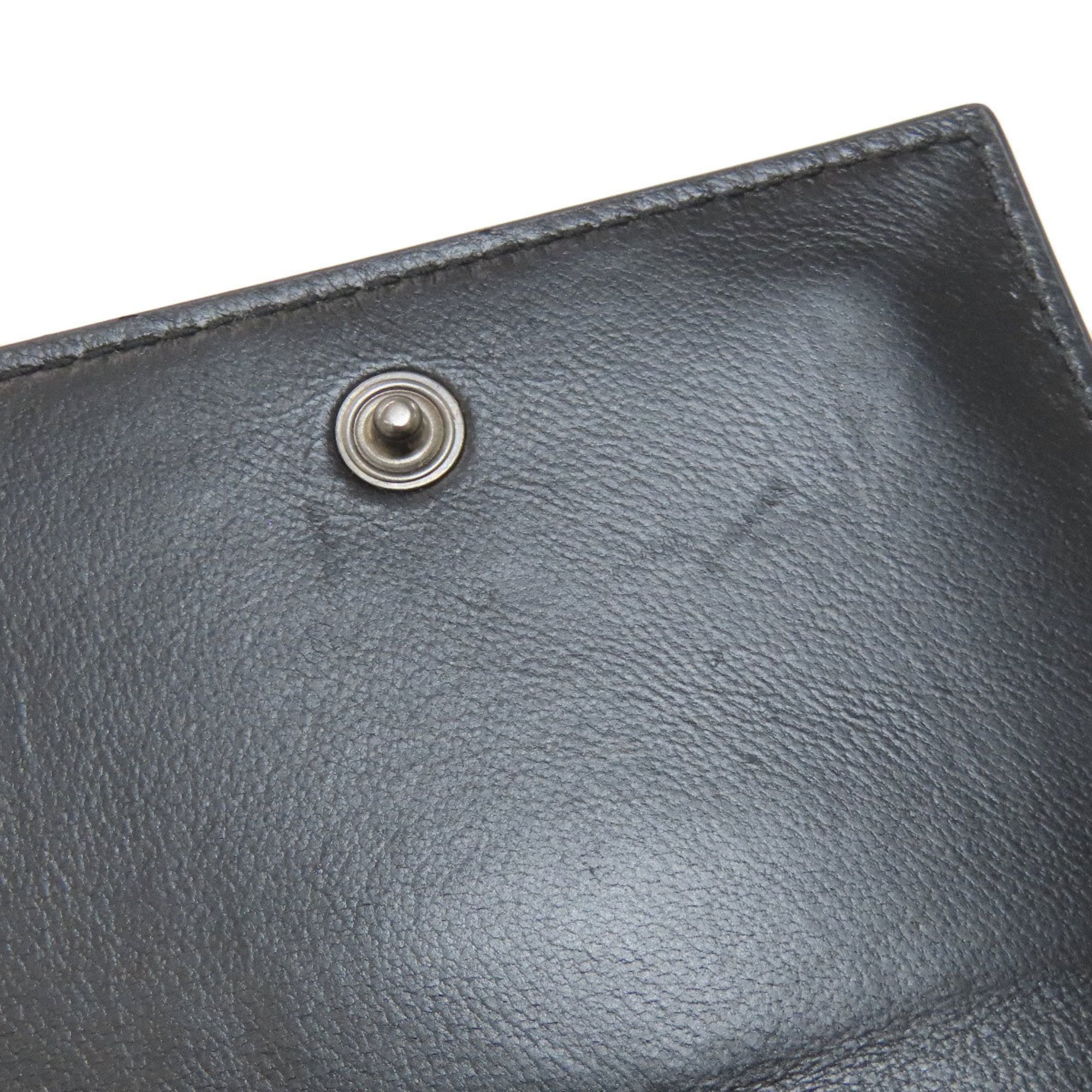 Balenciaga Compact Wallet Logo Bifold Leather Women's BALENCIAGA