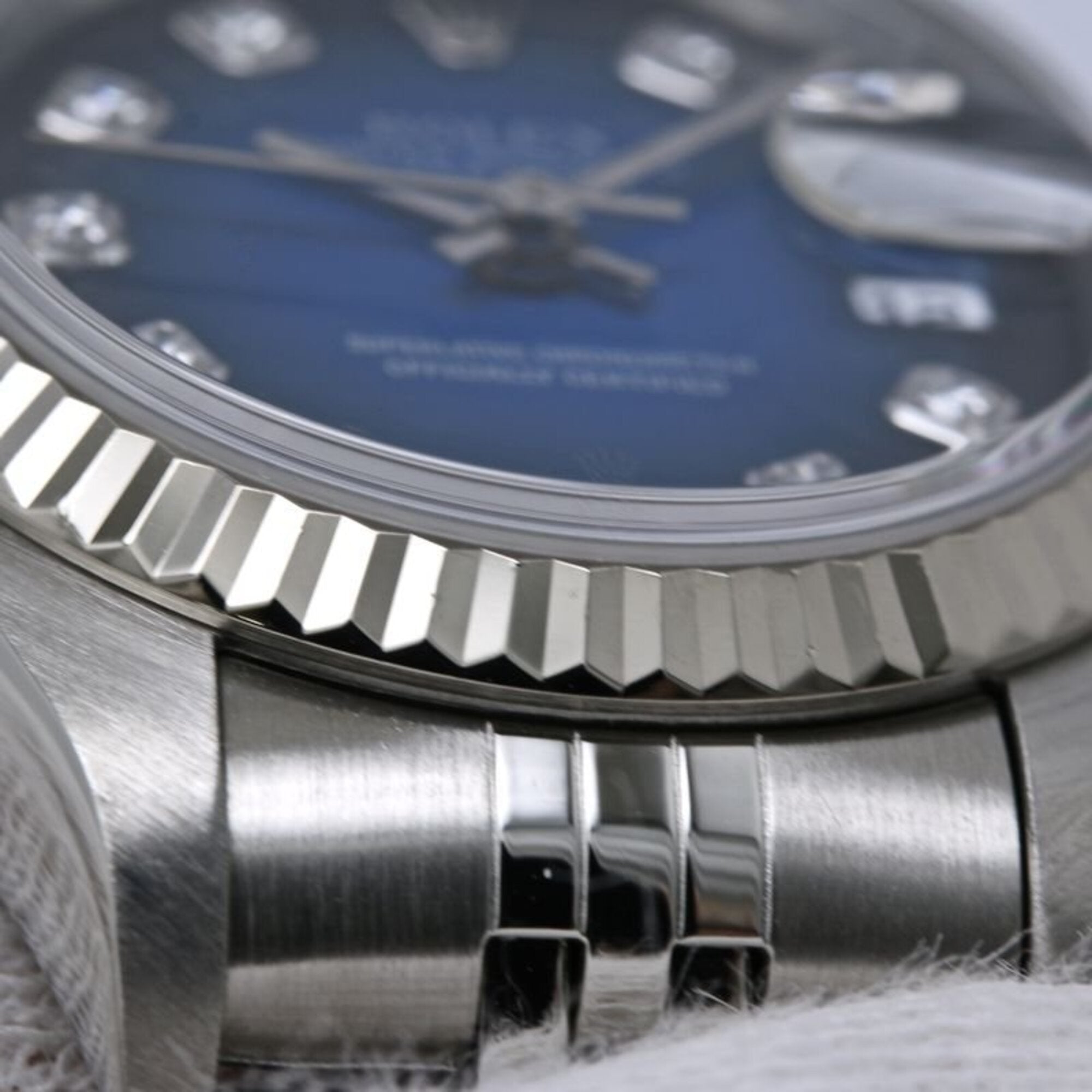 ROLEX Datejust 10P Diamond 79174G Women's Watch SSx18KWG 40579 — Very Good