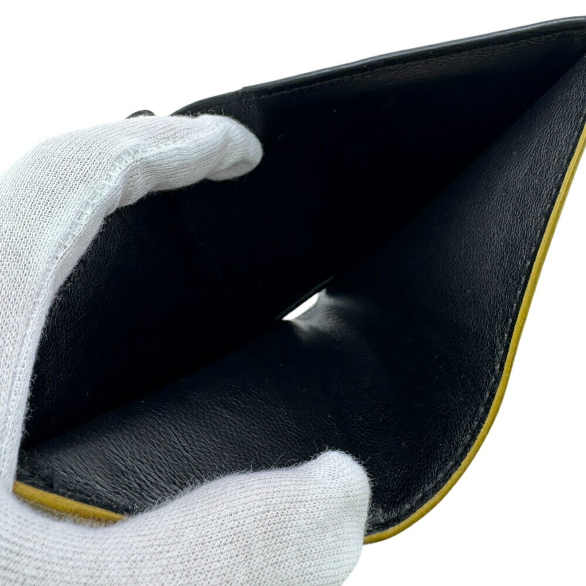 BALENCIAGA Everyday Compact Wallet, Bi-fold Gold, Unisex