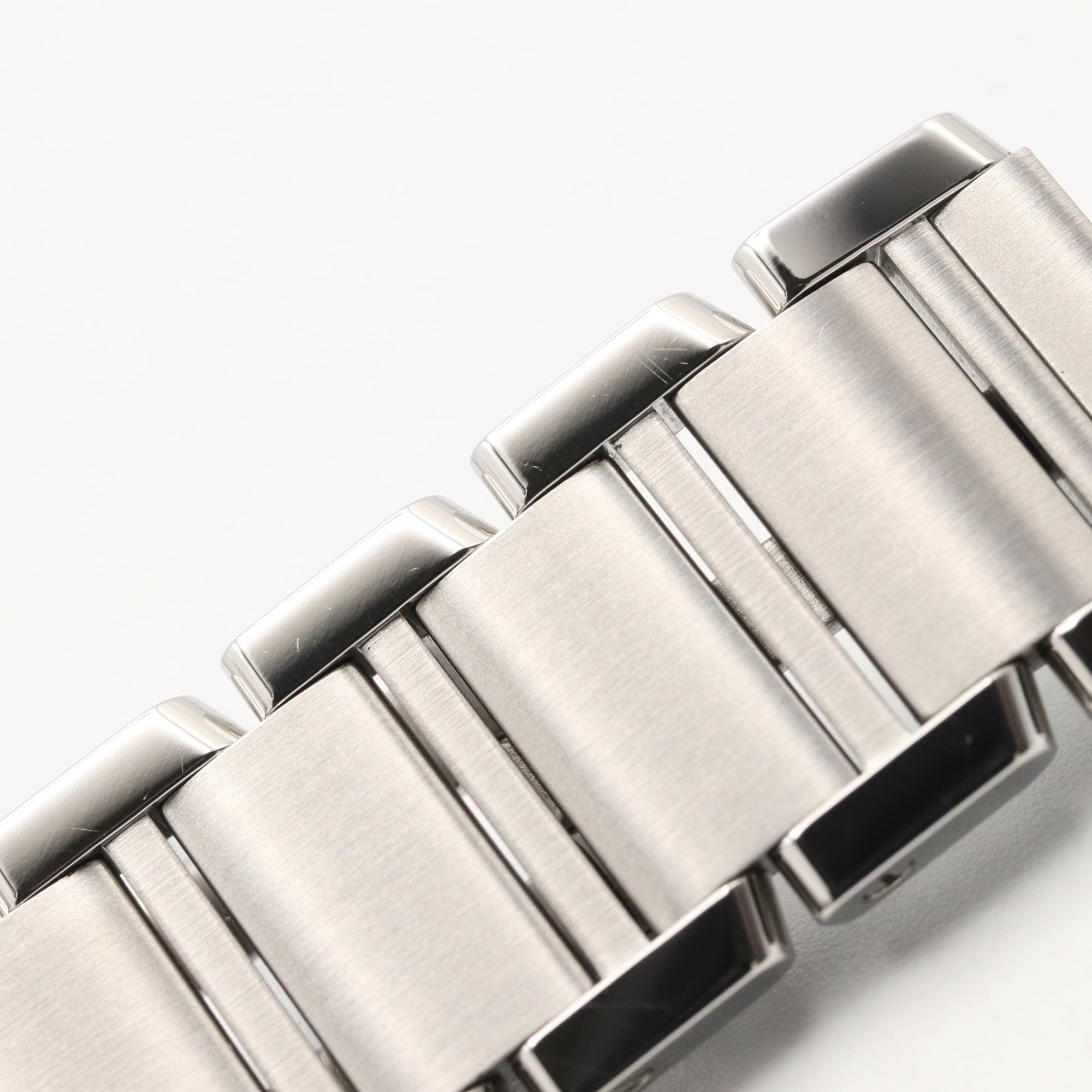 Cartier Tank Française SM Watch, Stainless Steel, Ladies, Pink/Pink Shell, W51028Q3 — Very Good