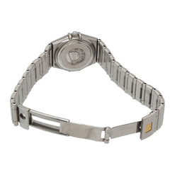Omega Constellation Mini Cindy Crawford Limited Edition (1997 pieces) 1563 85 Ladies' Watch 12P Diamond Navy Quartz — Very Good
