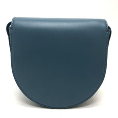 CELINE Triomphe Shoulder Bag blue — Like New