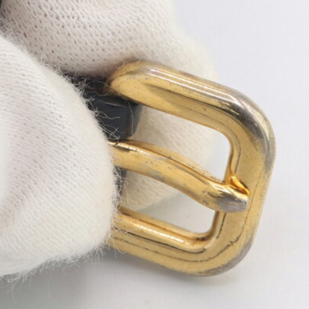 Prada bracelet black leather bangle for men and women