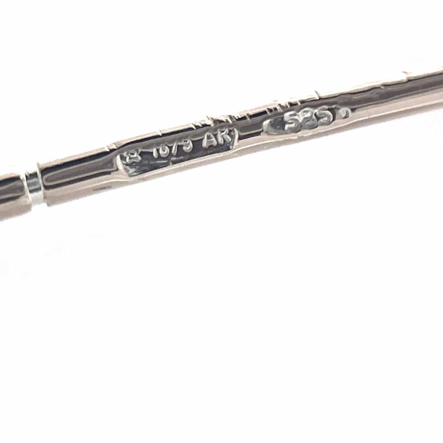 GUCCI Butterfly Earrings in 925 Sterling Silver/14K White Gold for Women