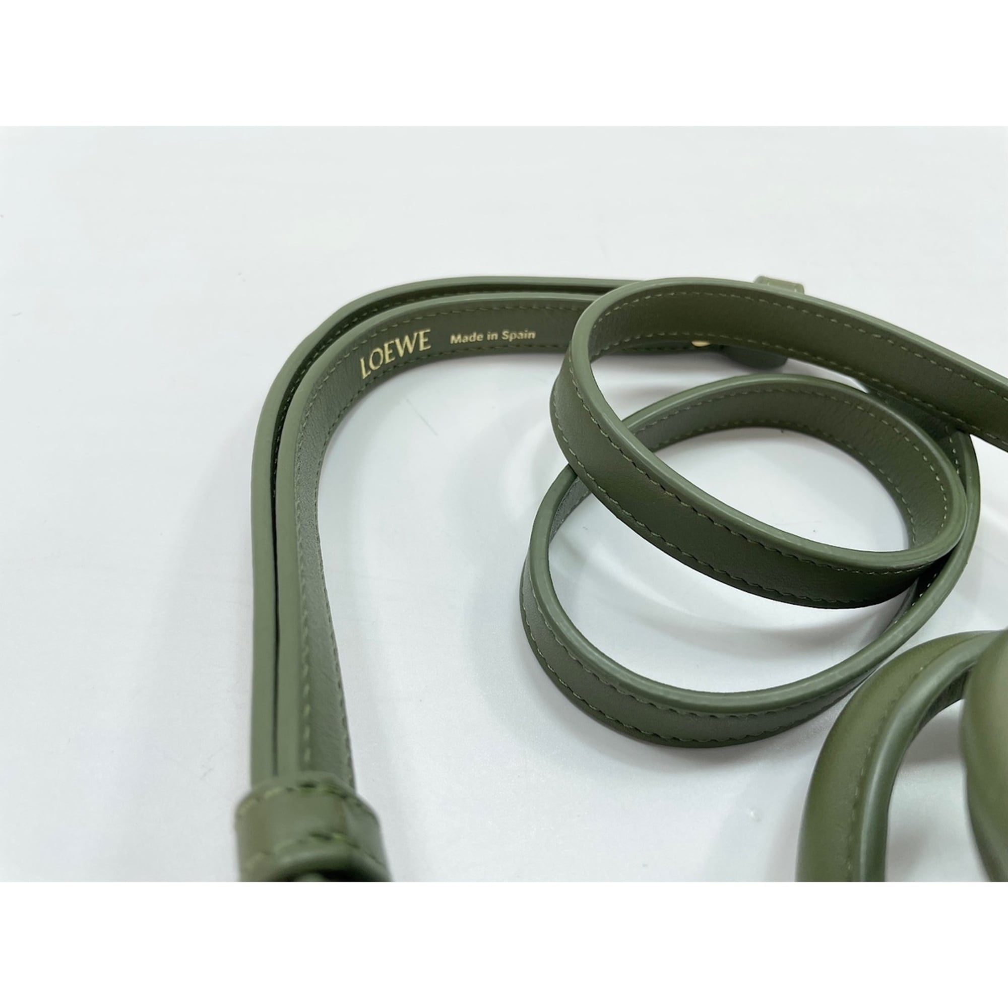 Loewe Amazona 16 Shoulder Bag, Green — Like New