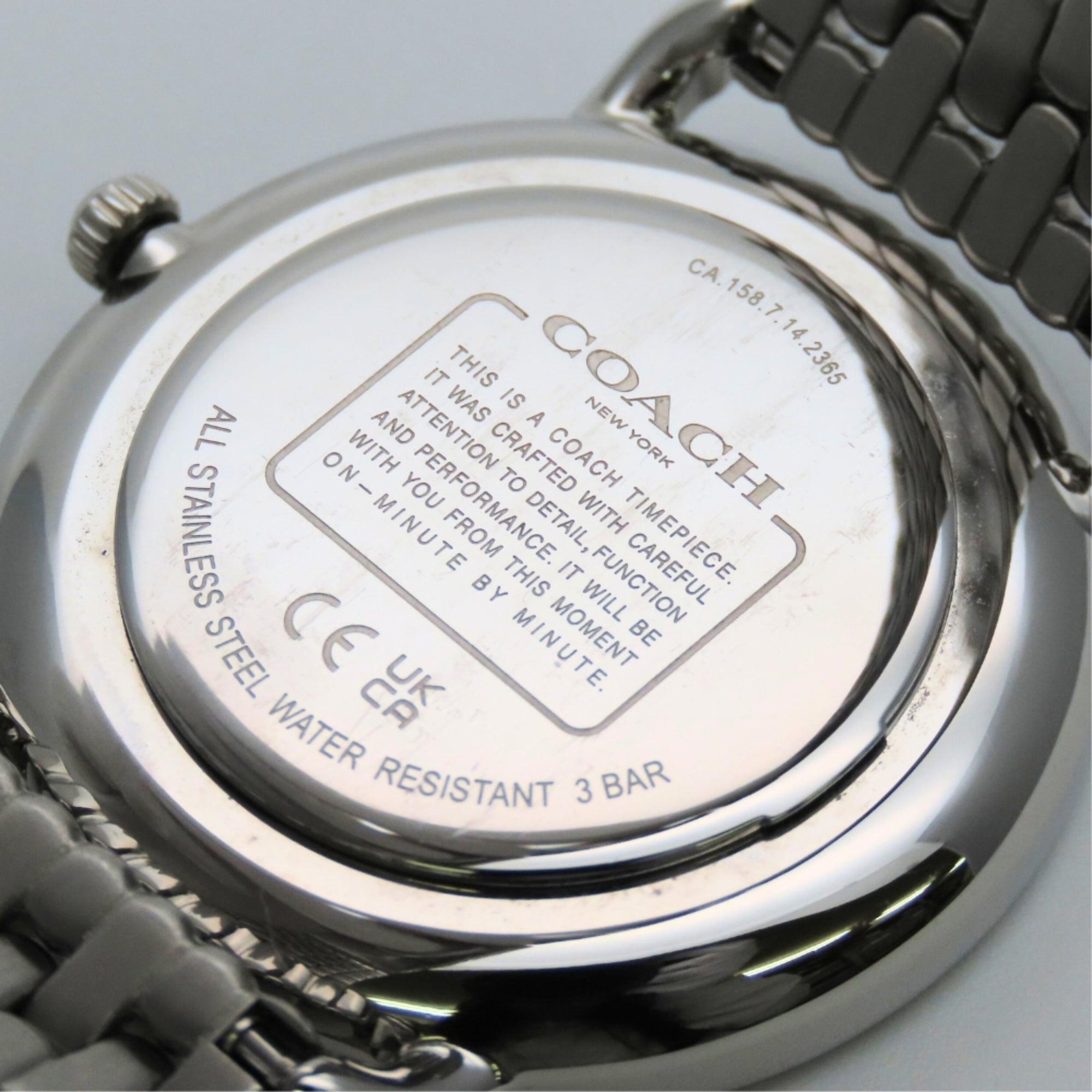 Coach Elliott 14504373 SS Glitter Watch — Good