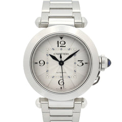 Cartier Pasha de Boys' Watch, Stainless Steel, Silver Tone, WSPA0013 — Very Good
