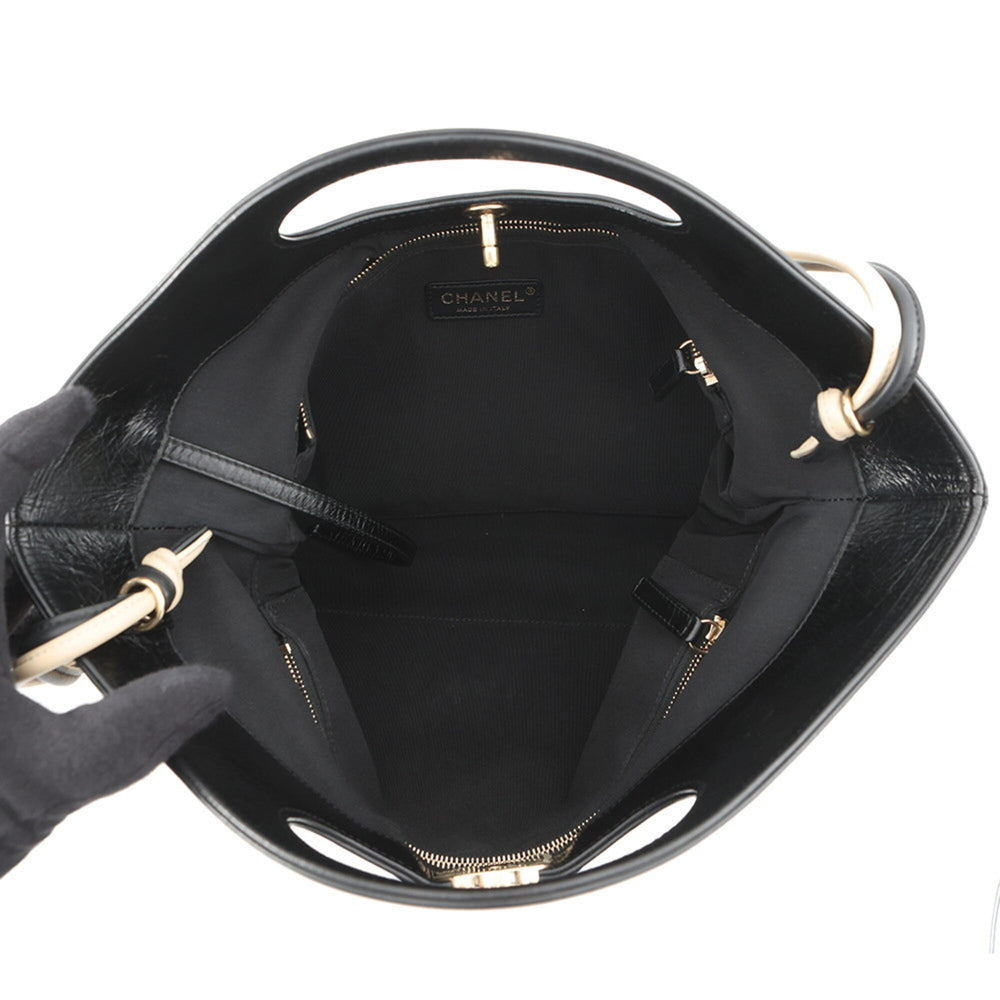 Chanel Matelassé handbag, Coco Mark, 31 Large, A57977, CHANEL 2-way shoulder bag, black, handbag for women — Like New