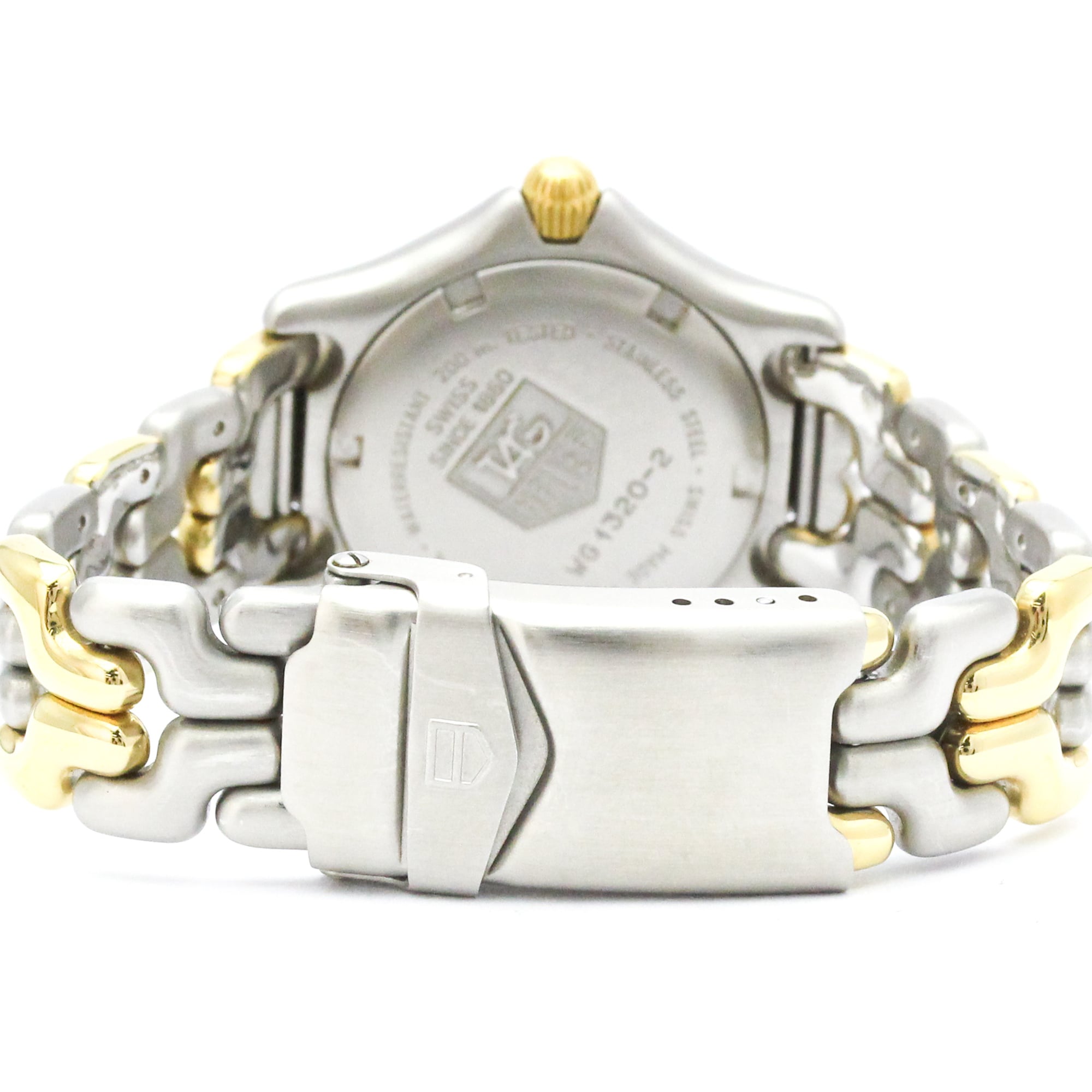 TAG HEUER Sel 200M Gold Plated Steel Ladies Watch WG1320 Polished — Very Good