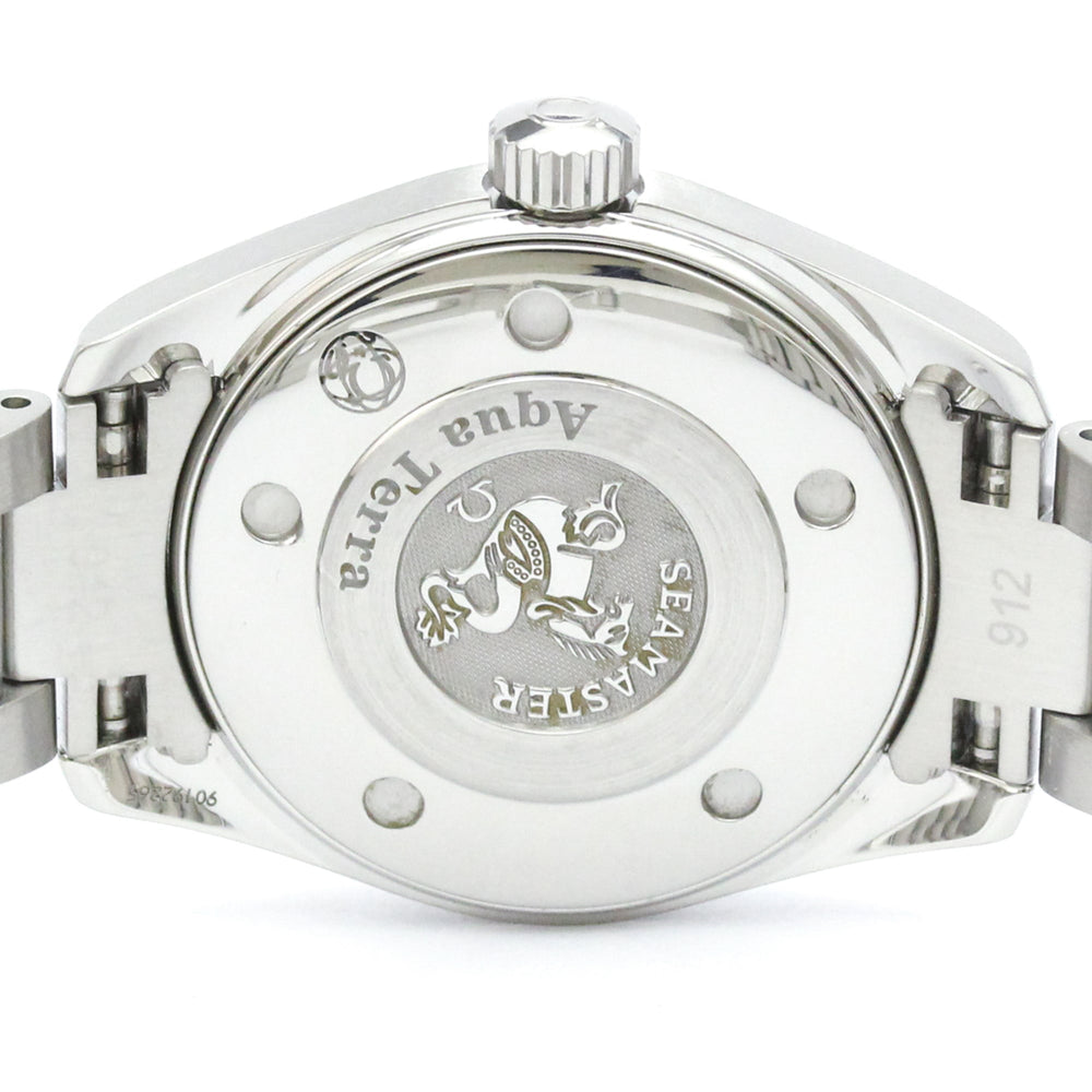 OMEGA Seamaster Aqua Terra Steel Quartz Ladies Watch 2577.50 Polished — Very Good