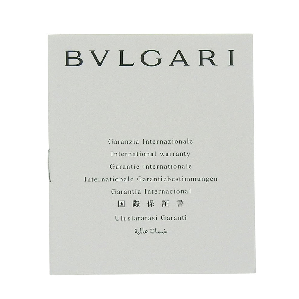 BVLGARI Bzero1 Watch, BZ22SS, Stainless Steel, Quartz Movement, Analog Display, Black Dial, Women's — Good