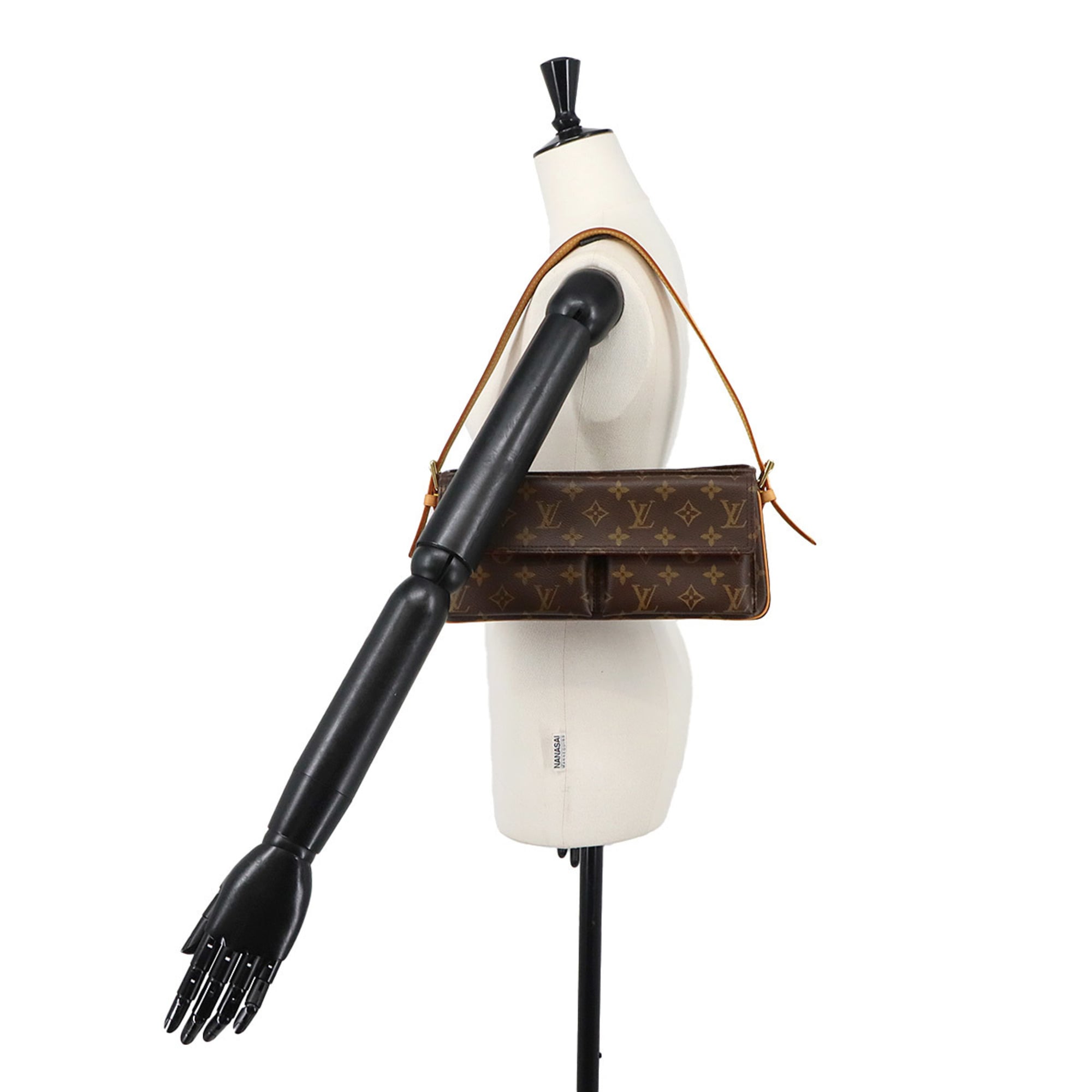 Louis Vuitton Viva Cite MM Monogram Shoulder Handbag, Brown, M51164, Gold Hardware — Like New