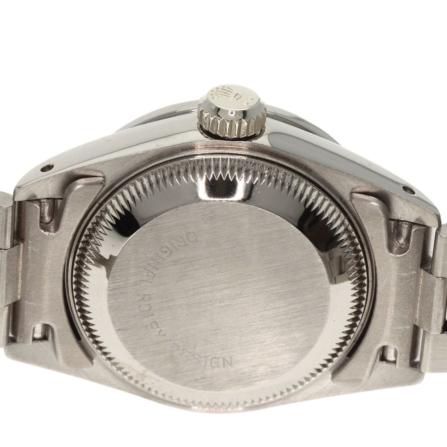 Rolex 69079G Datejust Diamond and Emerald Watch in 18K White Gold/18KWG with Diamonds, Women's