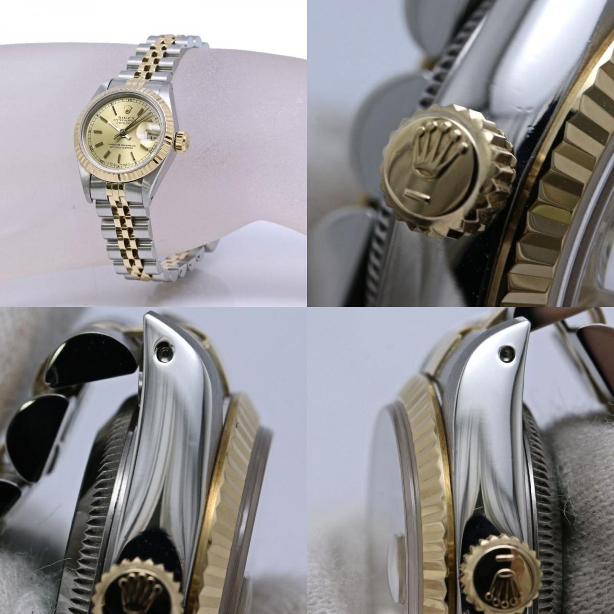 ROLEX Datejust 69173 Women's Watch, Stainless Steel x 18K Yellow Gold, 40461 — Very Good