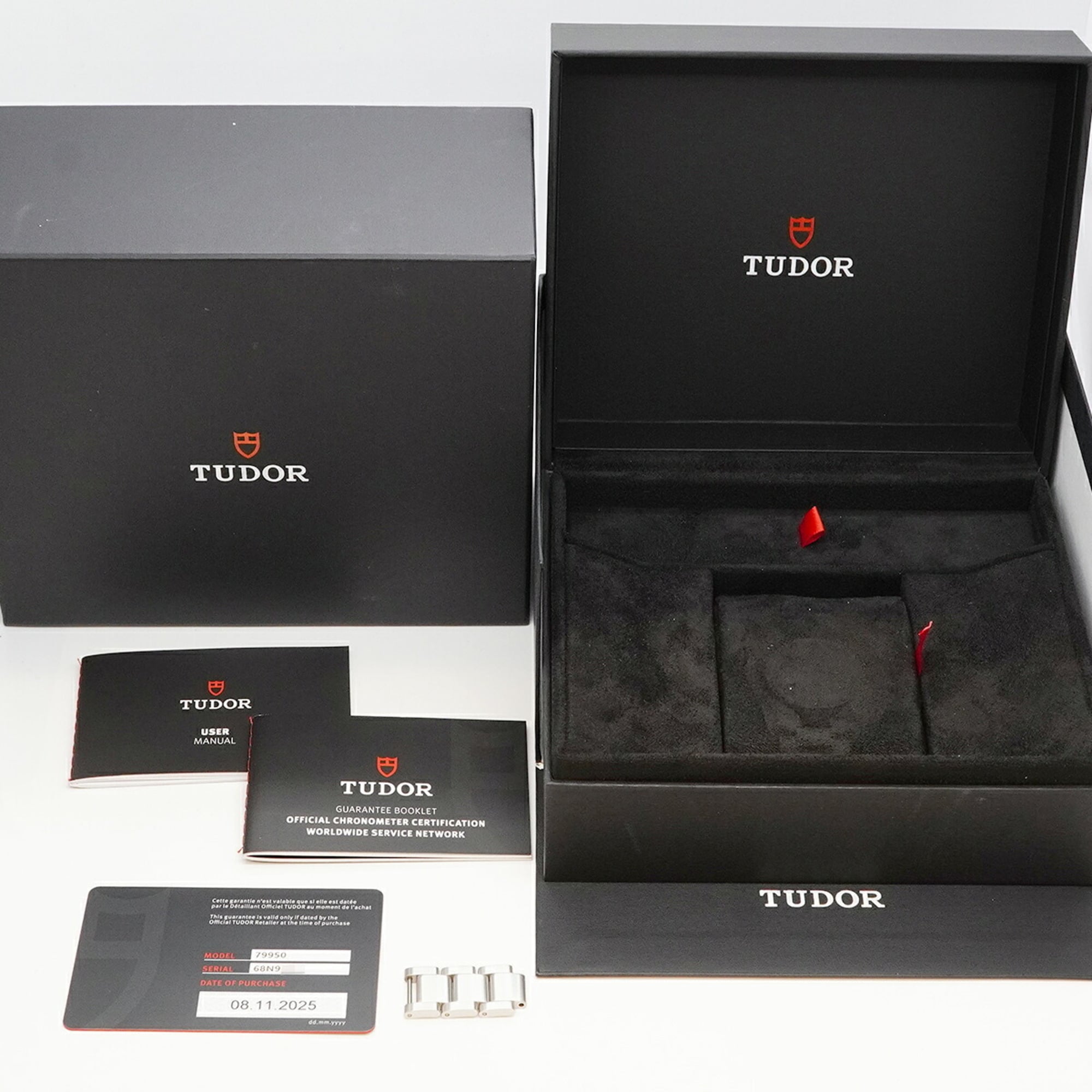 Tudor Ranger 79950 Black Dial Men's Watch — Good