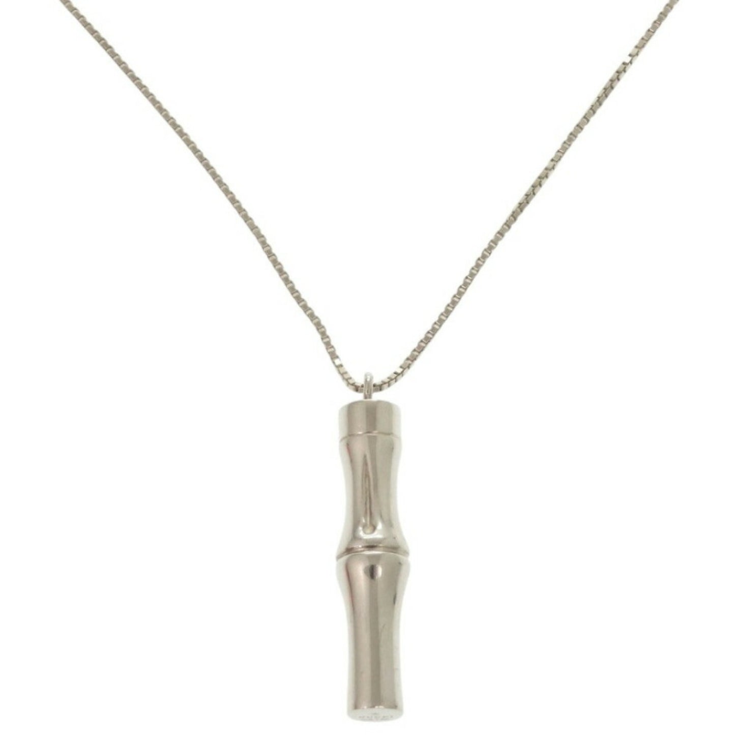 Gucci Bamboo Long Necklace Silver 925 1655GUCCI