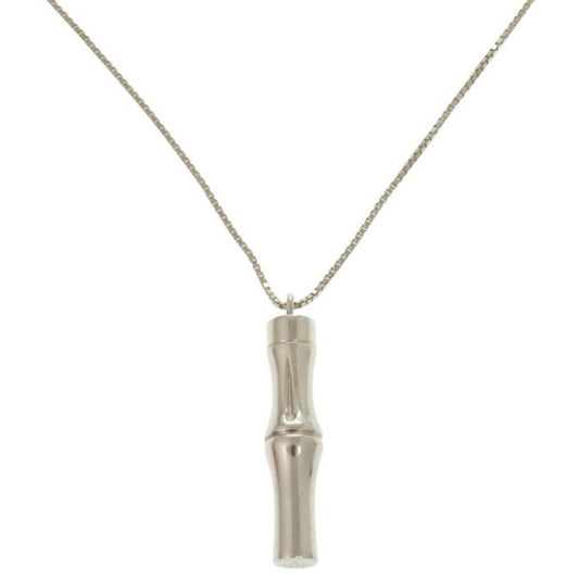 Gucci Bamboo Long Necklace Silver 925 1655GUCCI