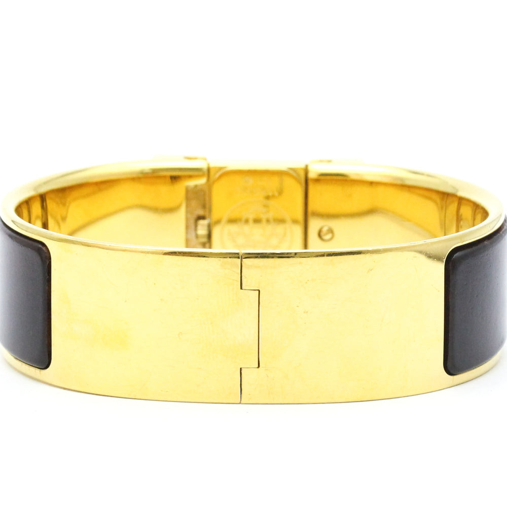 HERMES Loque Gold Plated Quartz Ladies Watch LO1.201 — Good