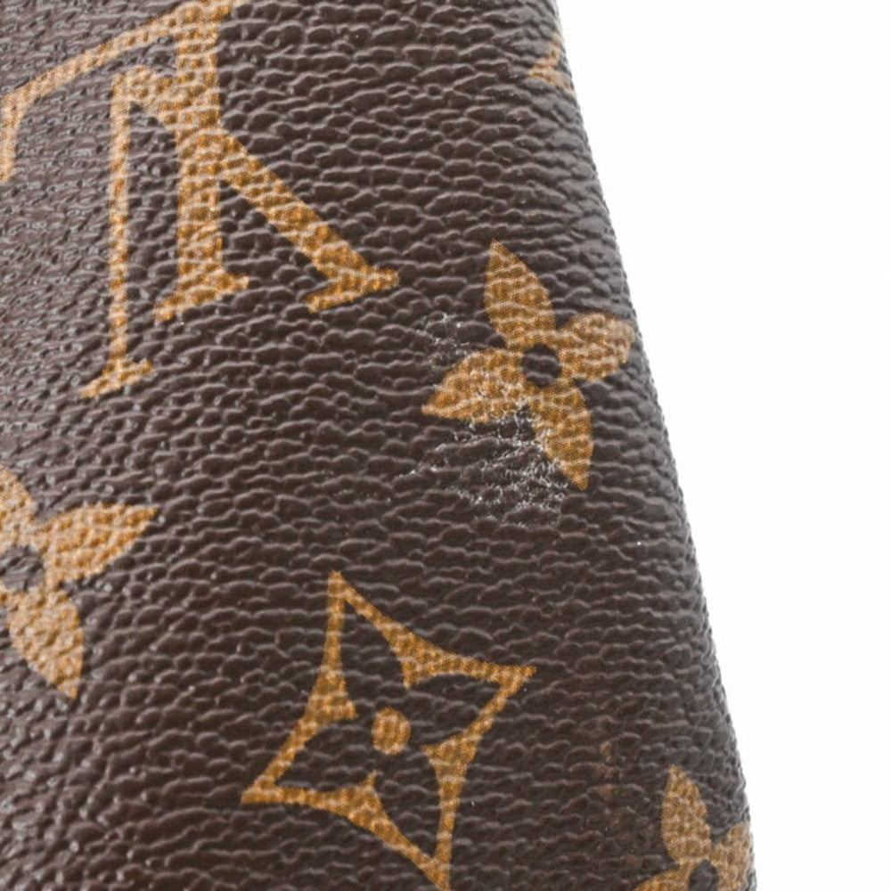 LOUIS VUITTON Louis Vuitton Boston Bag Monogram Macassar Keepall Bandouliere 55 Brown M56714 — Like New