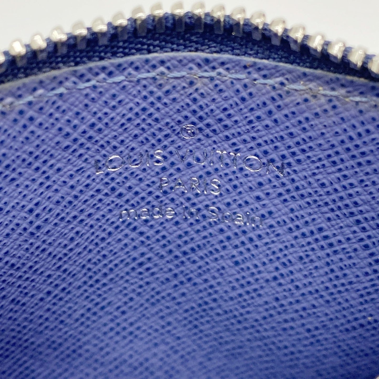 Louis Vuitton Epi Pochette Cle M6380G Myrtille Wallet/Coin Case for Men and Women