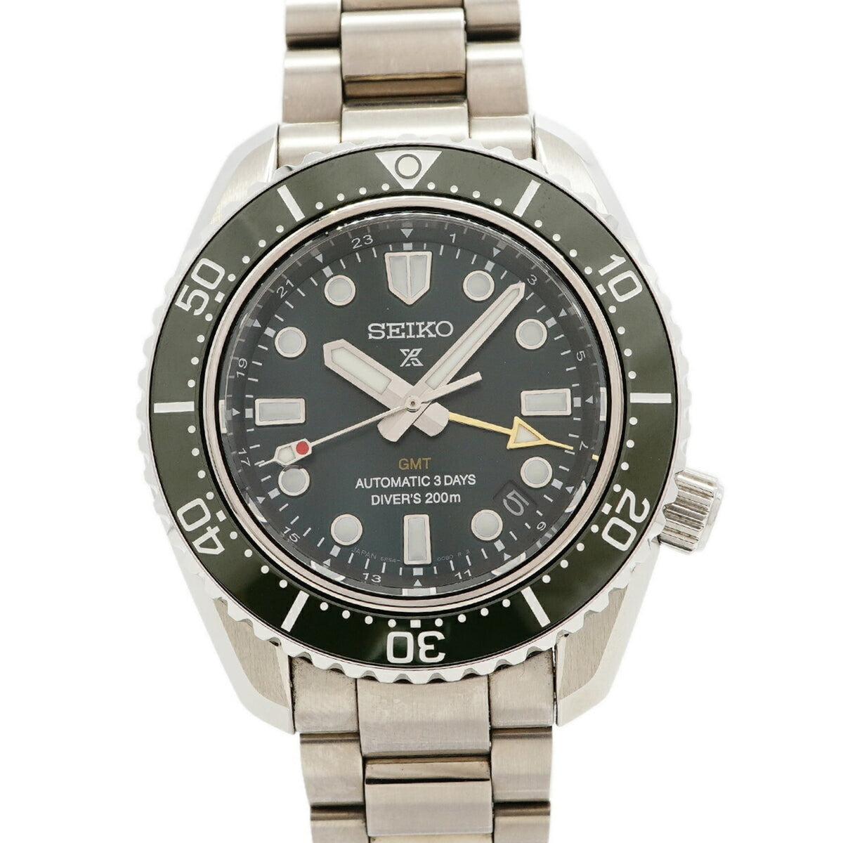 Seiko Prospex SBEJ009 9R54-00D0 Green Dial Men's Watch — Very Good