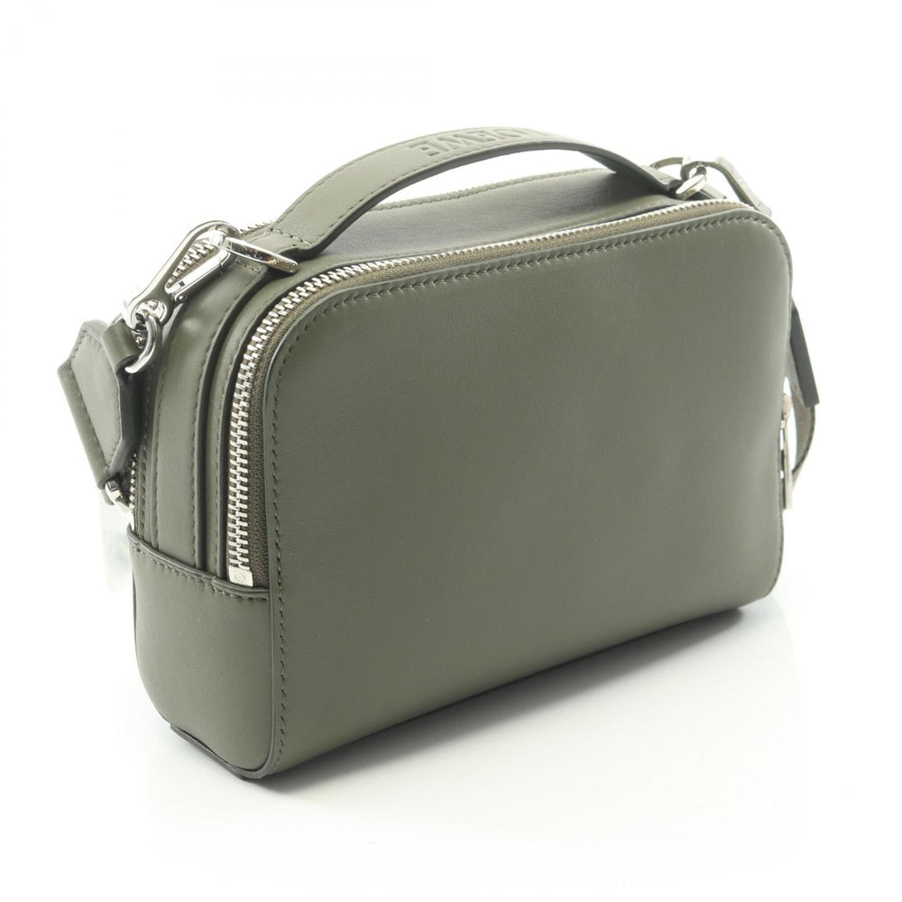 Loewe LOEWE Crossbody Camera Bag Mini Shoulder Handbag Leather Men's Khaki C565R41X04 — New - Store Return