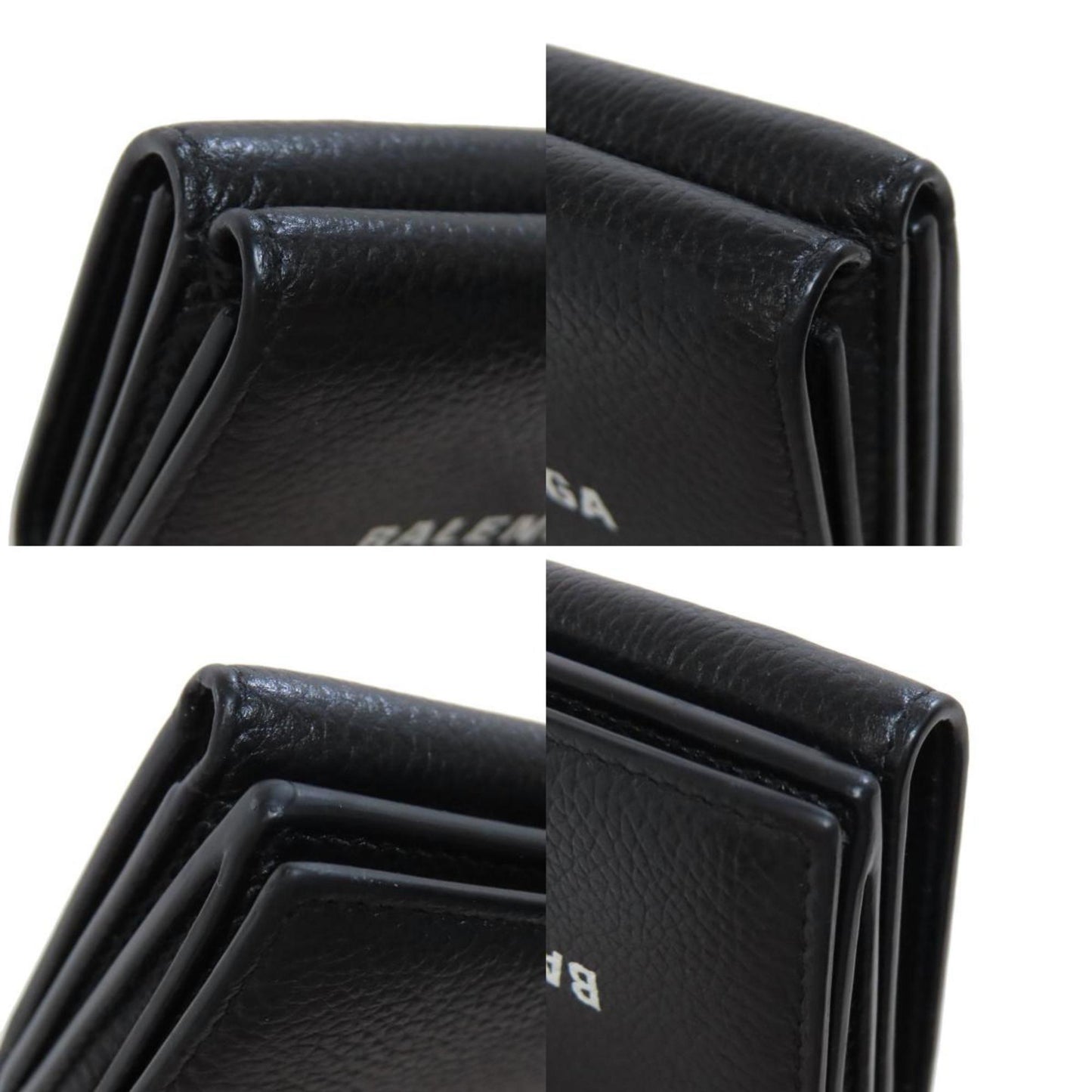 Balenciaga 594312 Tri-fold wallet, bi-fold leather, women's