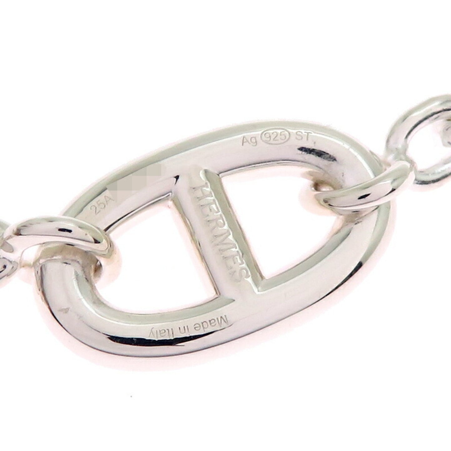 Hermes Hermès SV925 Chaine d'Ancre Farandole Bracelet for Men and Women, Silver 925