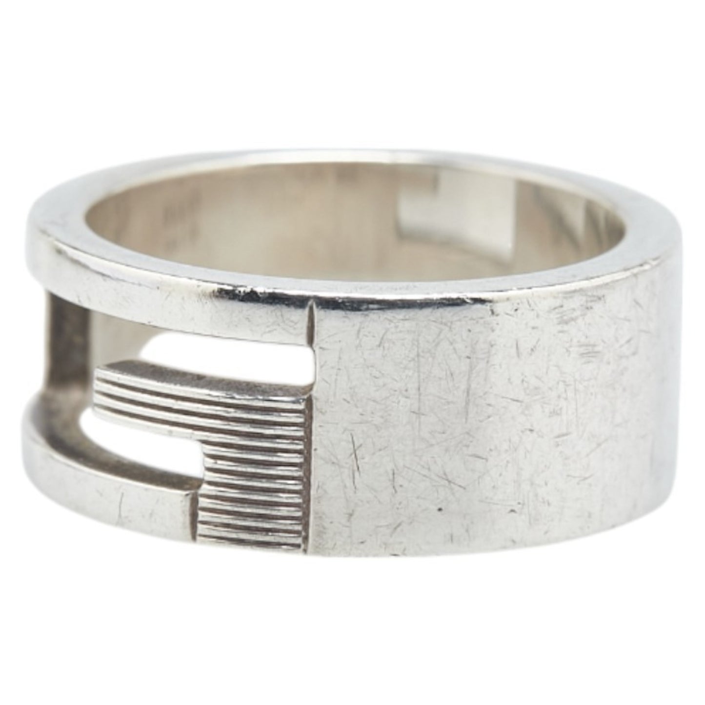 Gucci Branded G Ring #10 SV925 Silver Women's GUCCI