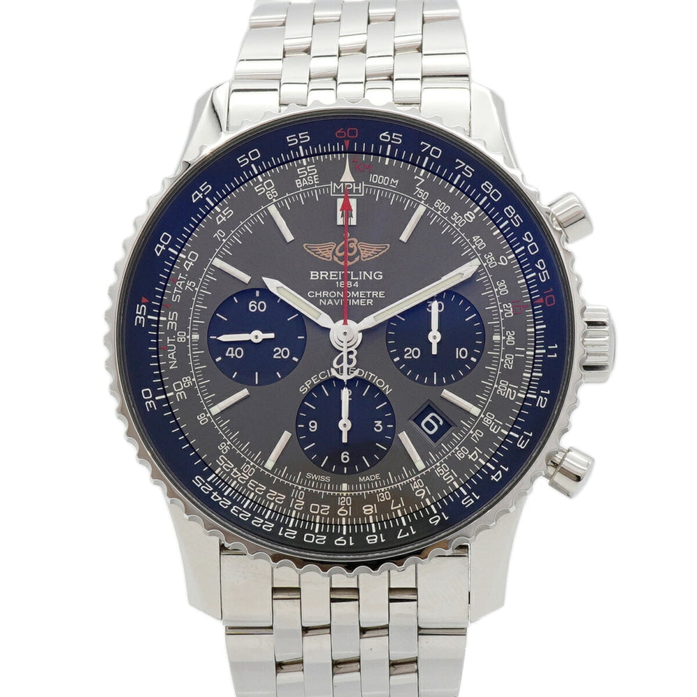 Breitling Navitimer 1 B01 AB0121 Gray Dial Men's Watch — Very Good