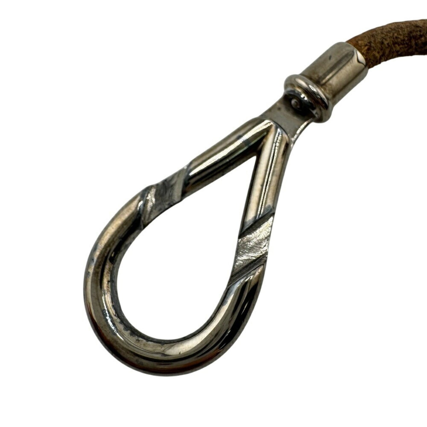 HERMES Atame Double Bracelet Brown Women's