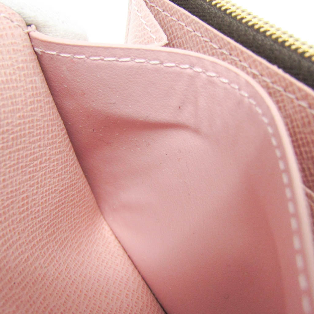 Louis Vuitton Damier Rosalie Coin Purse N64423 Women's Damier Canvas Coin Purse/coin Case Brown,Rose Ballerine