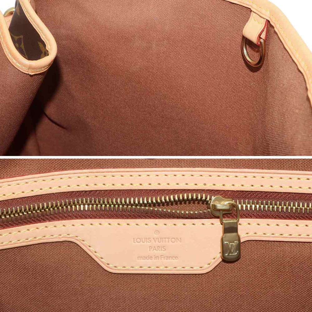 Louis Vuitton Monogram Batignolles Horizontal Tote Handbag, Brown, M51154, Gold Hardware — Like New
