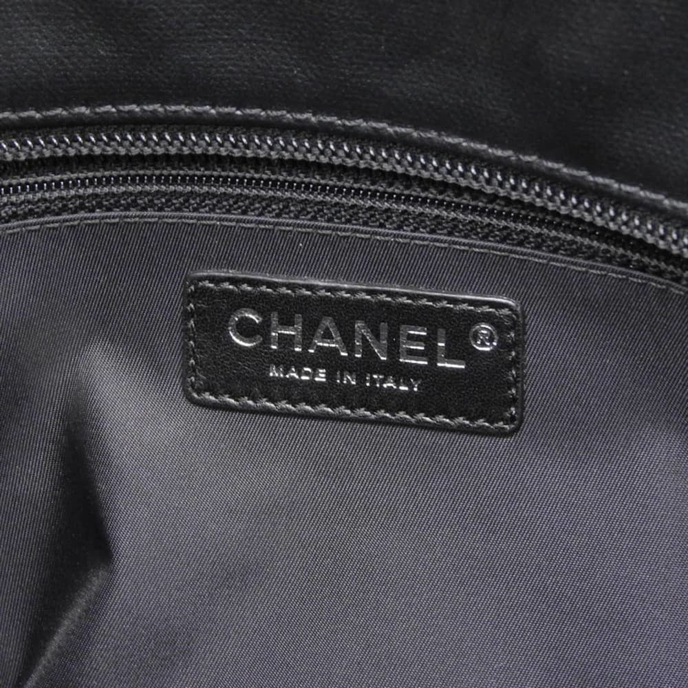 Like new CHANEL Paris-Biarritz PM A34208 with seal, 1 hand tote bag, coated canvas, black — Like New