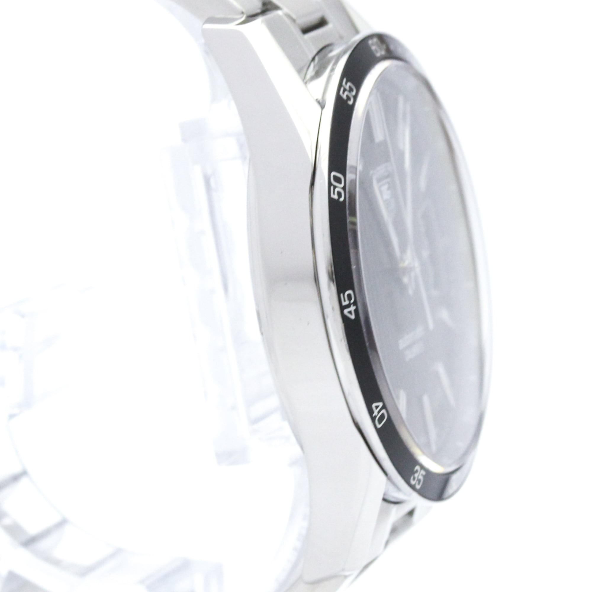 TAG HEUER Carrera Calibre 5 Steel Automatic Mens Watch WV211M Polished — Very Good