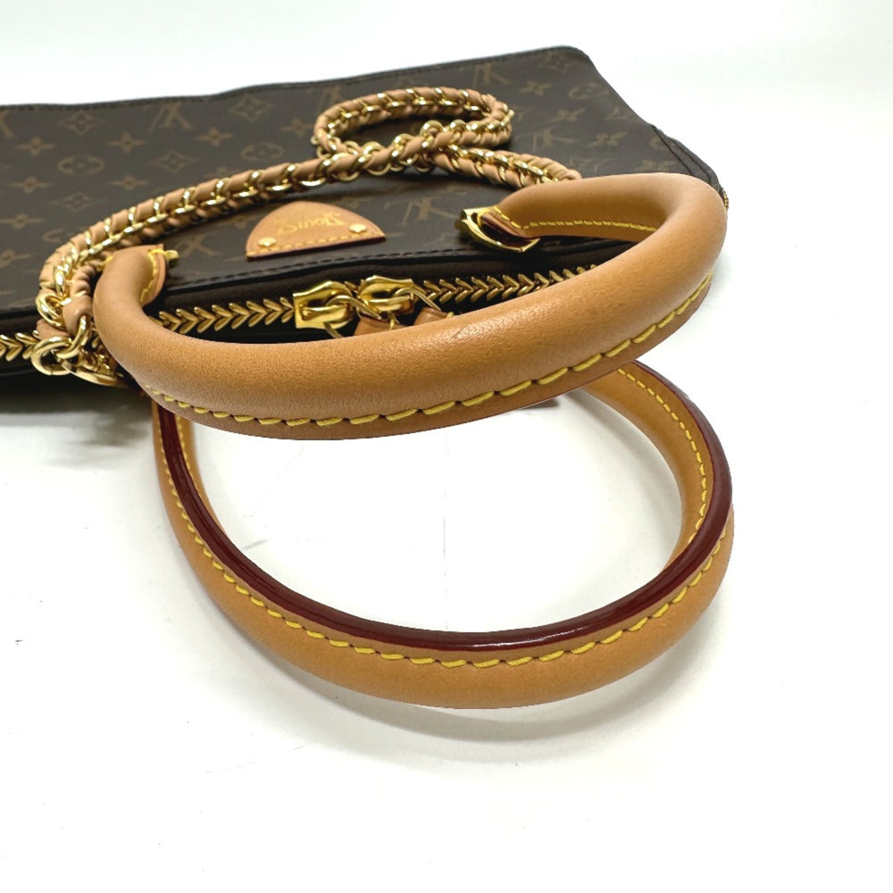 Louis Vuitton M44961 Monogram shoulder bag 2WAY Shoulder Bag Bag Chain Hand Bag Brown — Like New