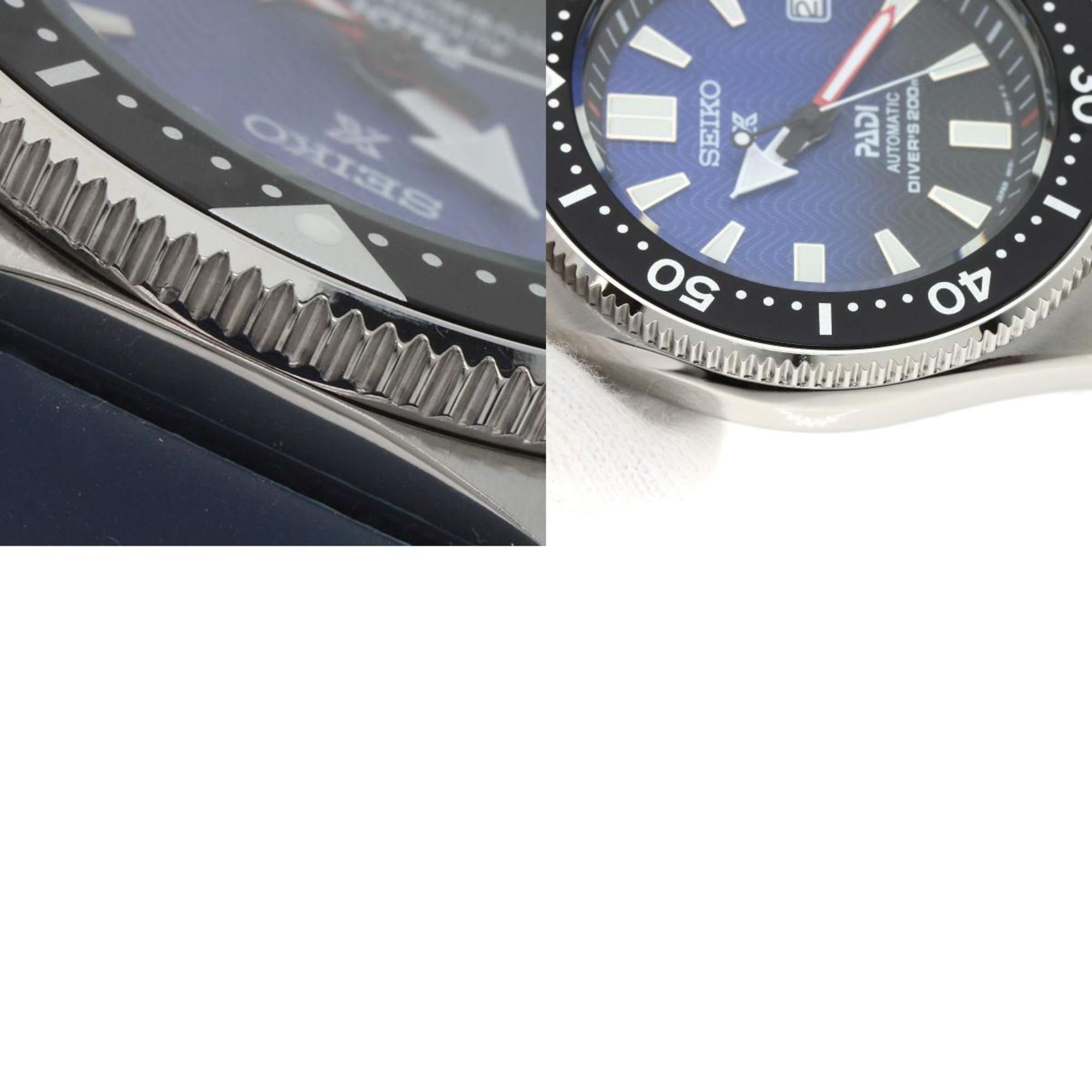 Seiko SBDC055 Prospex PADI Special Edition 5500 Limited 6R35-00W0 Watch Stainless Steel/Rubber Men's SEIKO — Very Good