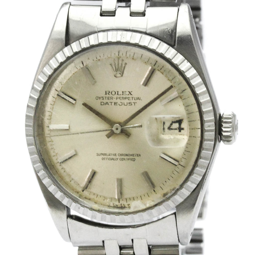 ROLEX Datejust 1603 Stainless Steel Automatic Mens Watch Vintage — Good