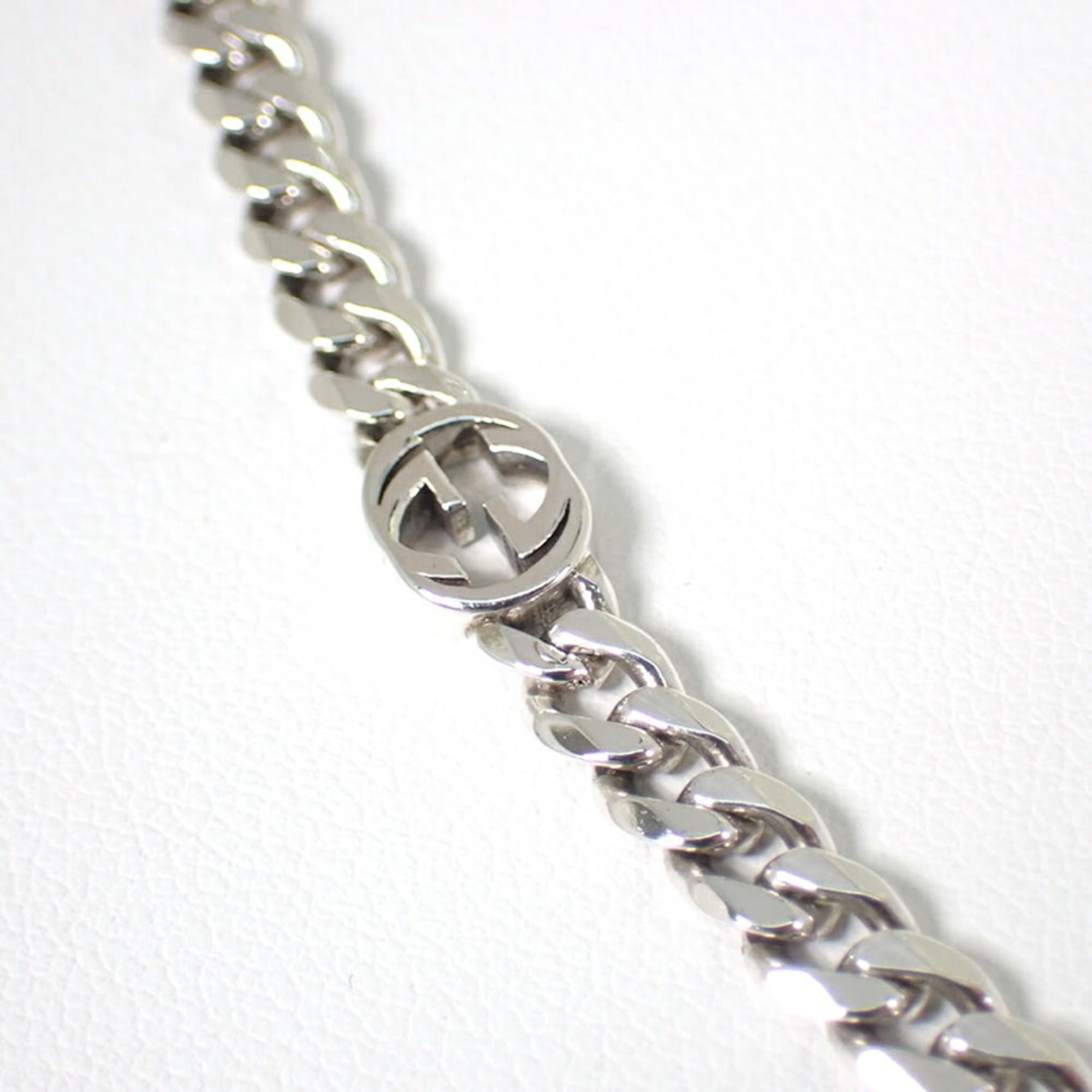 GUCCI 925 Interlocking G Pendant Necklace — Like New