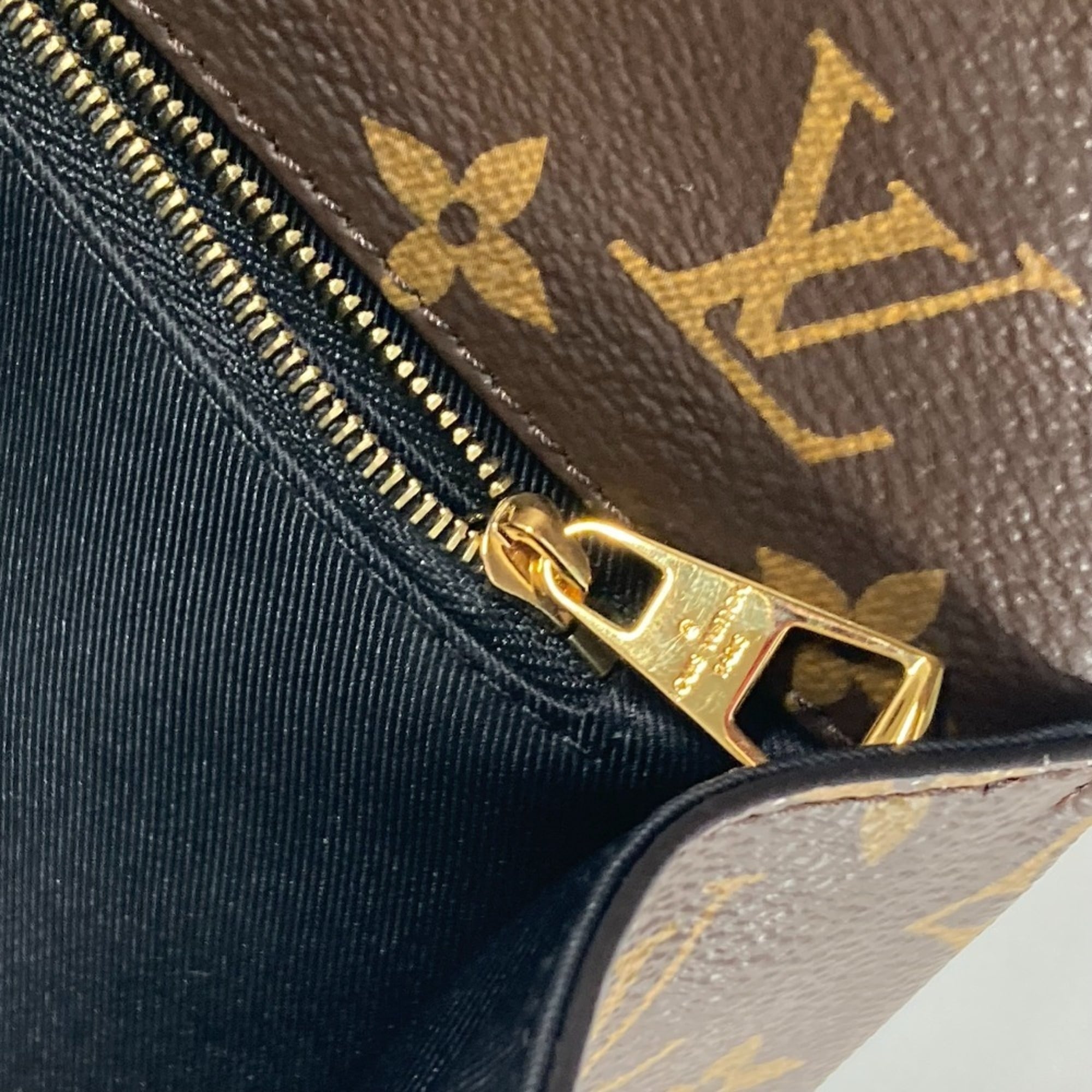 LOUIS VUITTON M53353 Monogram Cherrywood PM Handbag Patent Leather Canvas Women's Black G-240810-17 — Like New