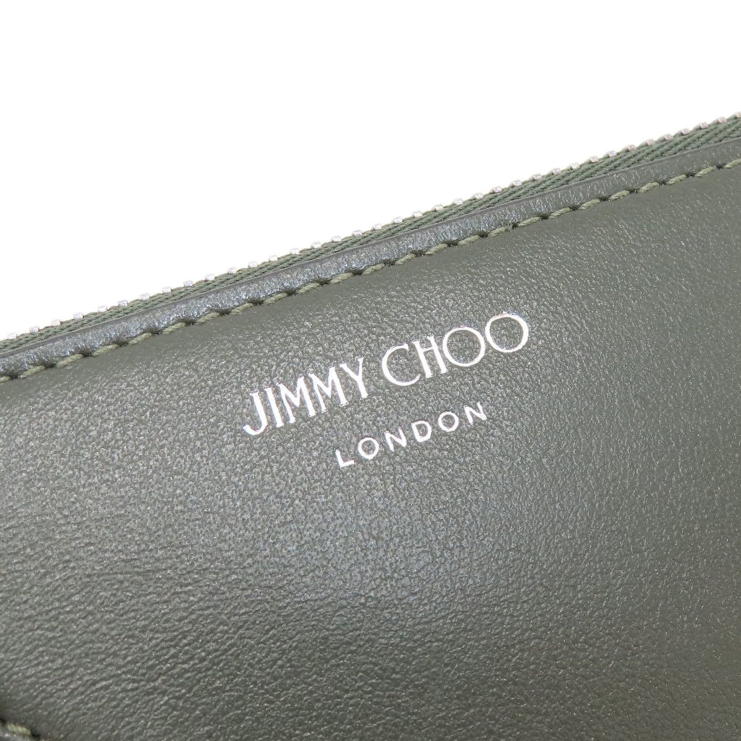Jimmy Choo Coin Case Leather Women's