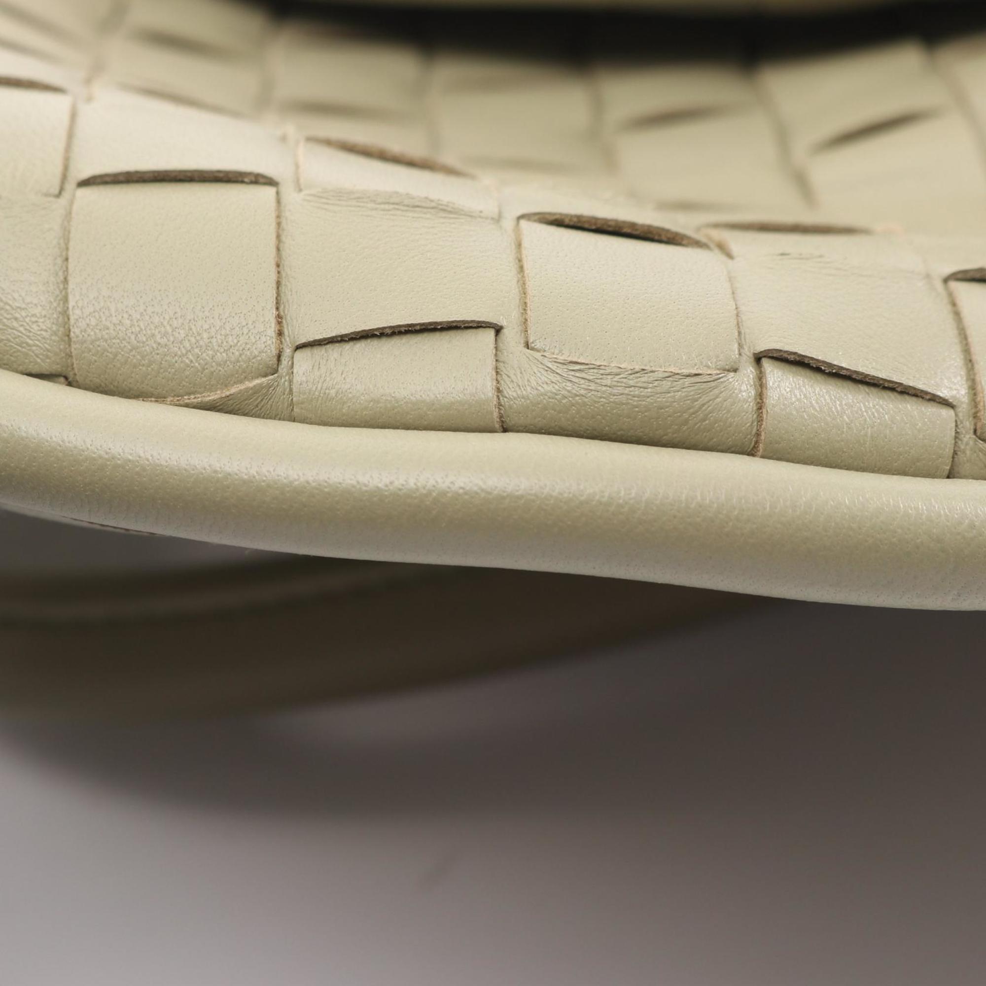 Bottega Veneta Gemelli Intrecciato Leather Shoulder Bag, Women's, Khaki