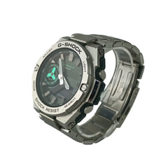 CASIO GSHOCK GSTEEL GSTB500 Series Watch (GSTB500AD3AJF) Khaki Dial Silver Resin/Stainless Steel Men's — Very Good