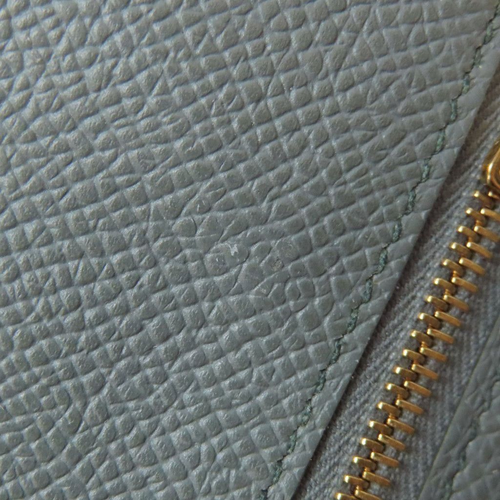 Hermes Hermès Bearn Soufflet Gold Hardware Long Wallet Epson Women's