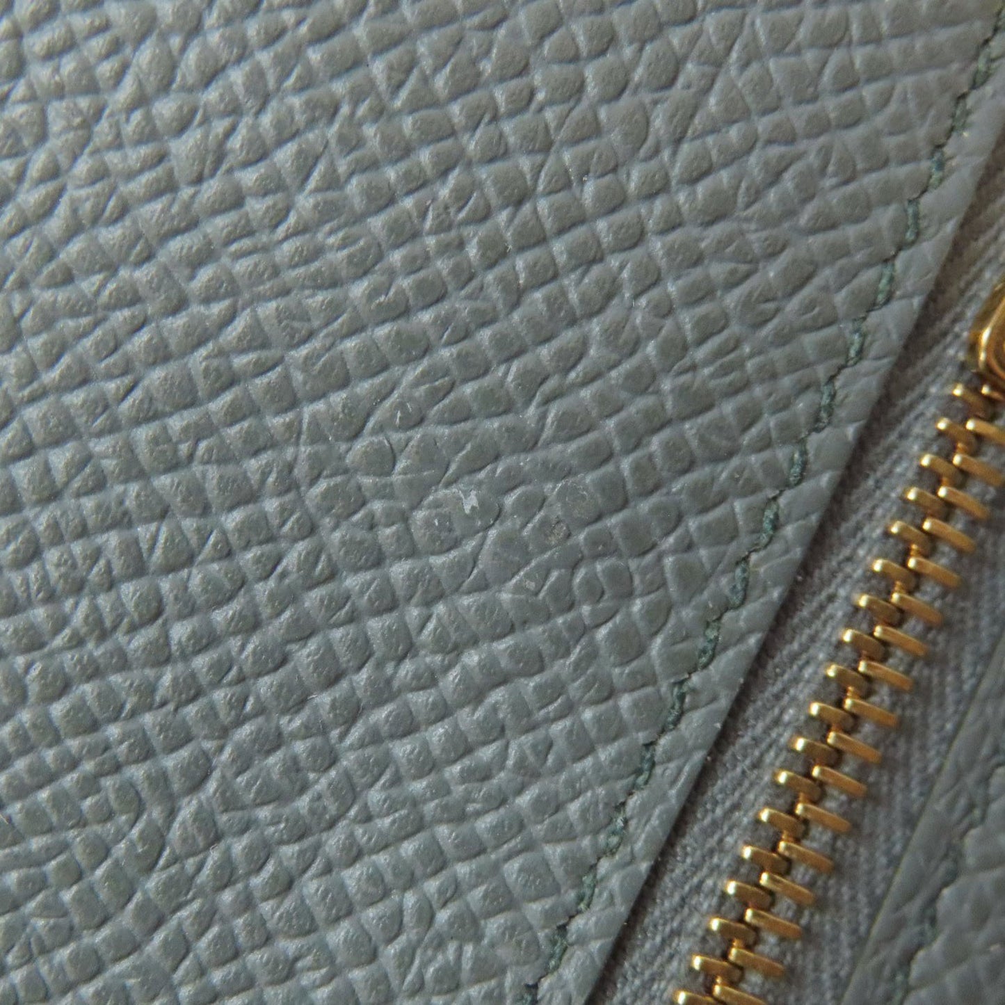 Hermes Hermès Bearn Soufflet Gold Hardware Long Wallet Epson Women's