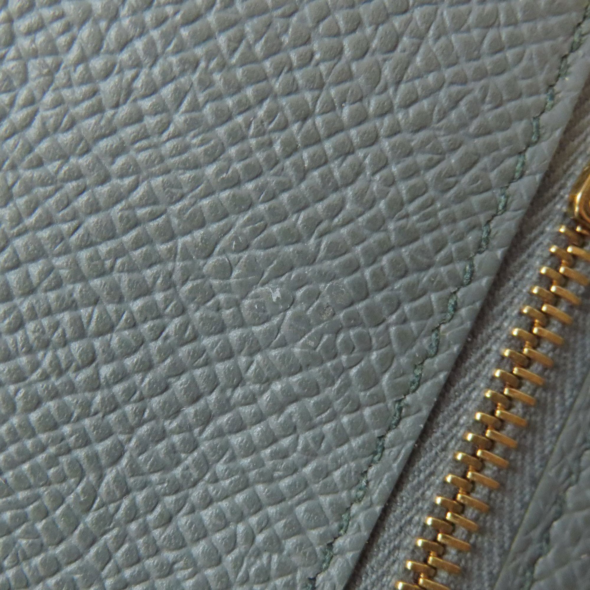 Hermes Hermès Bearn Soufflet Gold Hardware Long Wallet Epson Women's