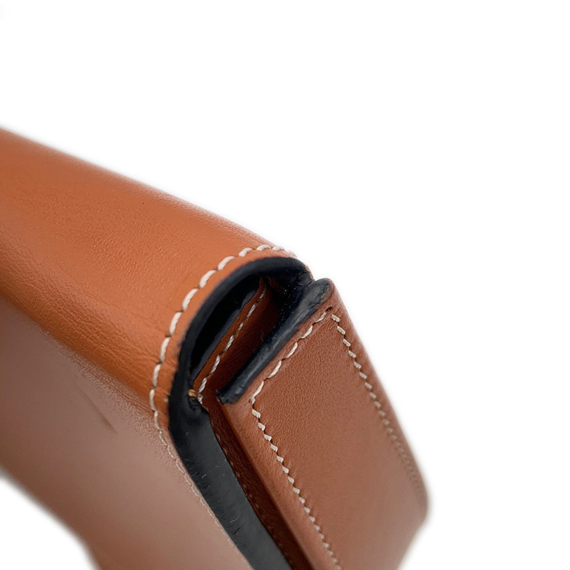 LOEWE Anagram Shoulder Bag, Heel Leather